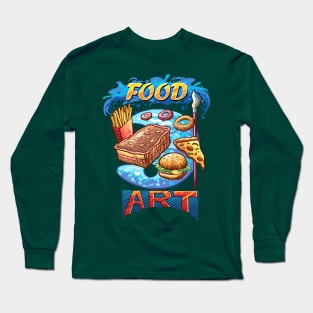 Food Art Long Sleeve T-Shirt